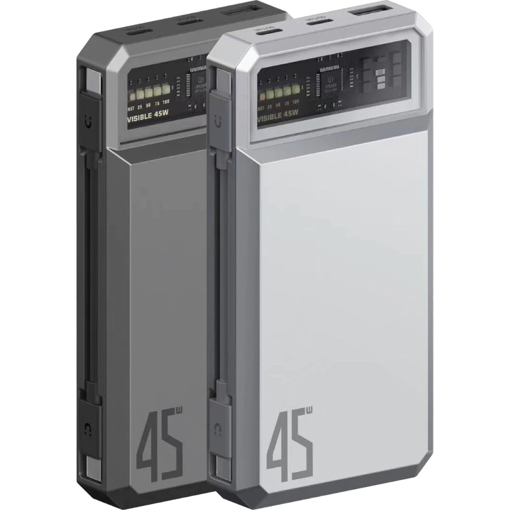 พาวเวอร์แบงค์ Orsen by Eloop E59 20000mAh ชาร์จเร็ว 45W มีสายในตัว มี มอก.