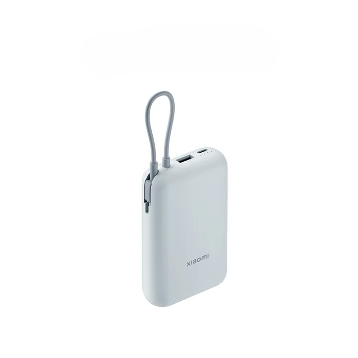 พาวเวอร์แบงค์ Xiaomi Power Bank 10000mAh Integrated Cable มีสายในตัว มี มอก.